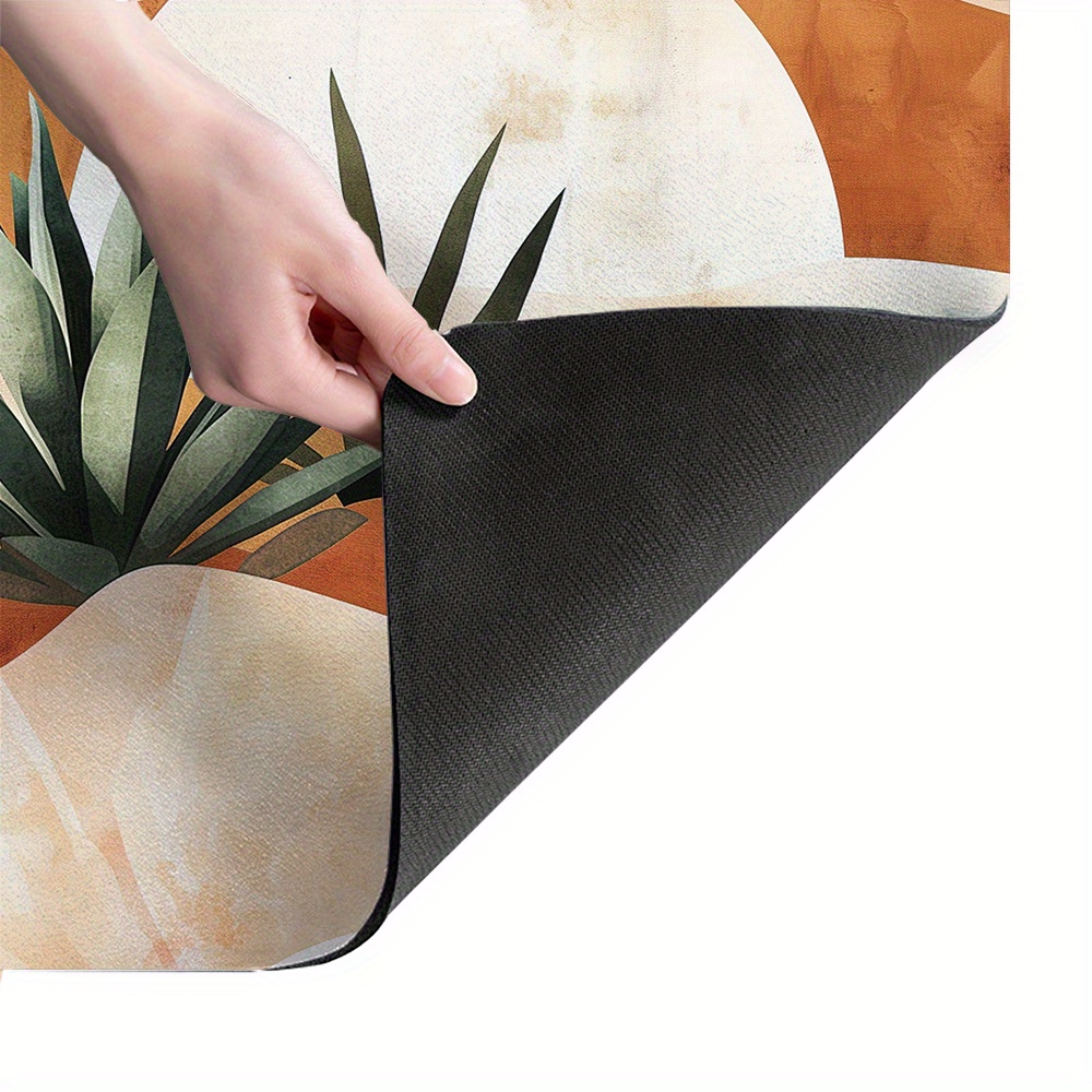 bohemian sun and agave plant washing machine dust cover 60cm x 50cm kitchen and bathroom accessories details 4