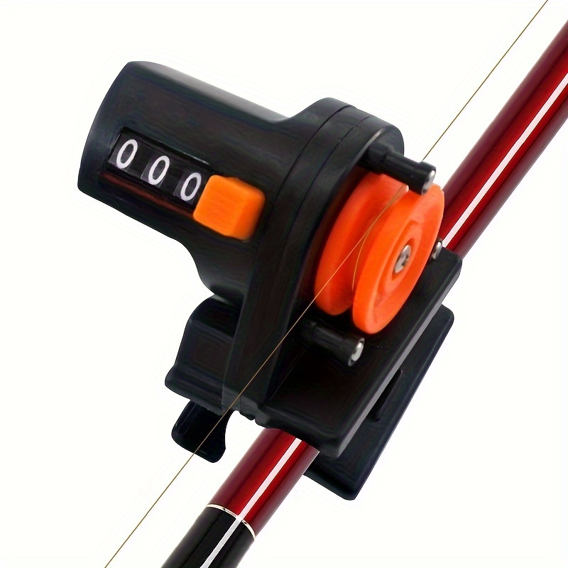 digital fishing line counter clip depth gauge portable abs Temu
