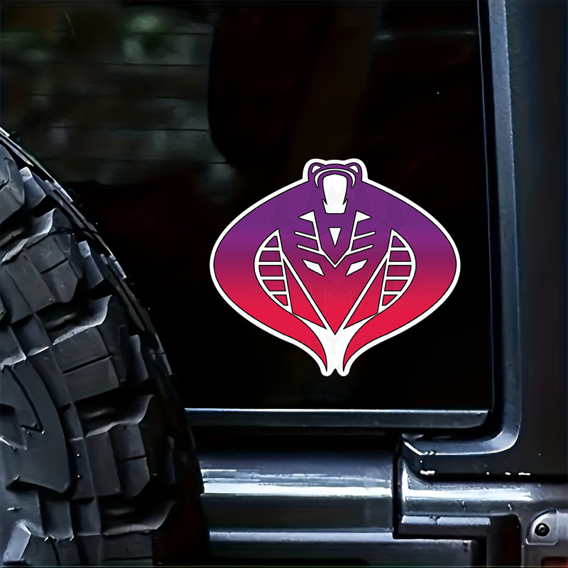 

Cobra Logo Vinyl Decal Sticker For Car, Truck, Or Suv - 158mm X 100mm