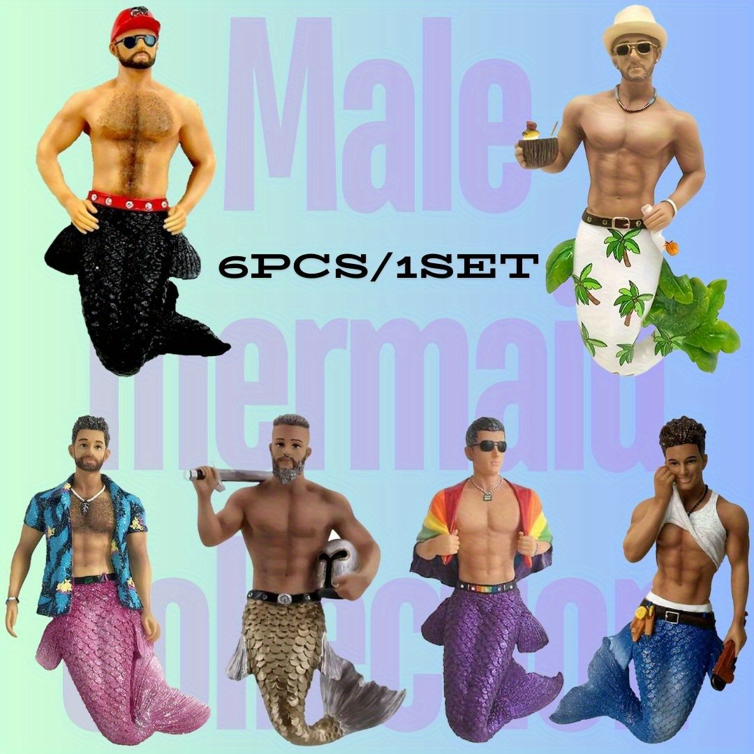 

6pcs Unique Male Keychains - For Backpacks & Phone , &