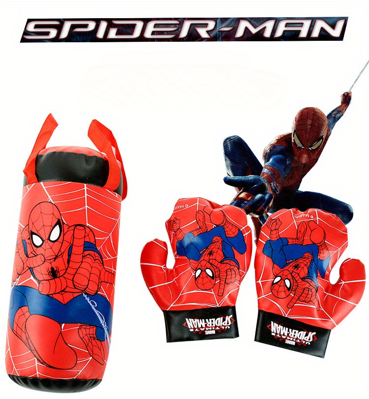  youth boxing gear set including sandbag gloves durable pvc faux leather ideal for details 0