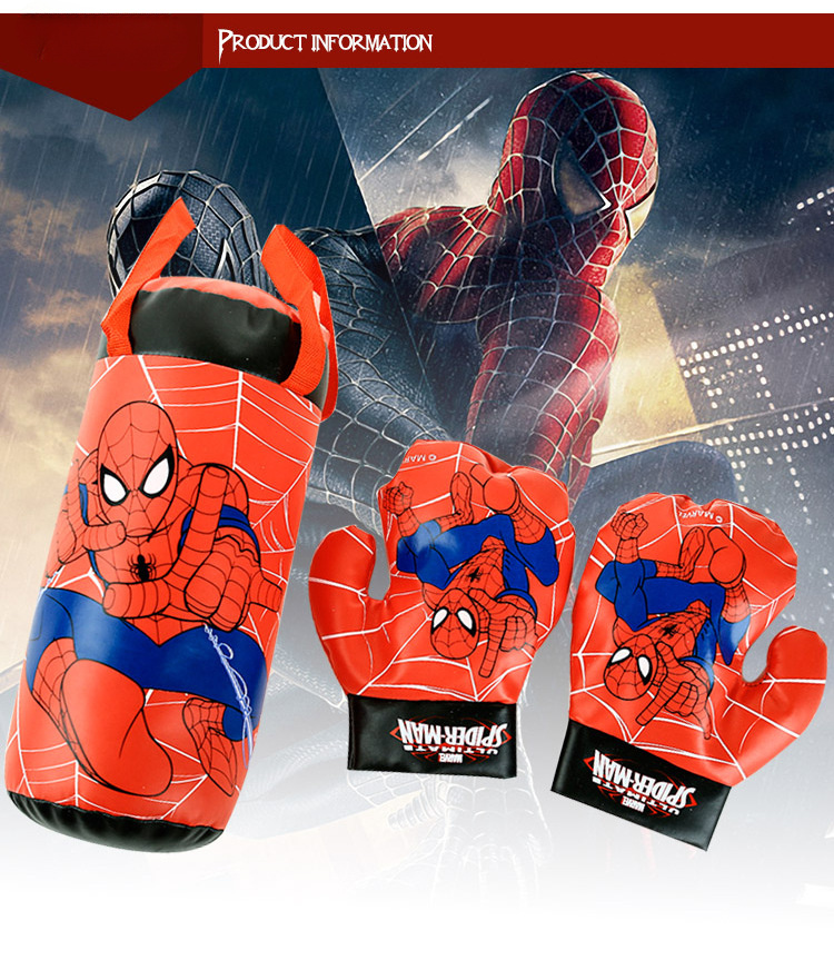  youth boxing gear set including sandbag gloves durable pvc faux leather ideal for details 5