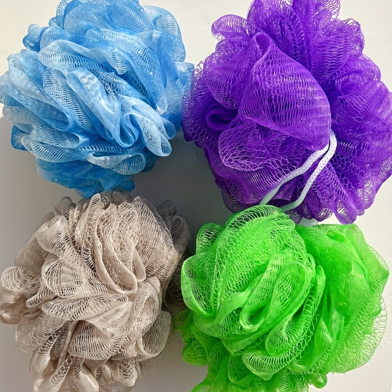 

5-piece Unisex Exfoliating Loofah Sponges - & Bath Scrubbers For Rich Lather And Smooth Skin