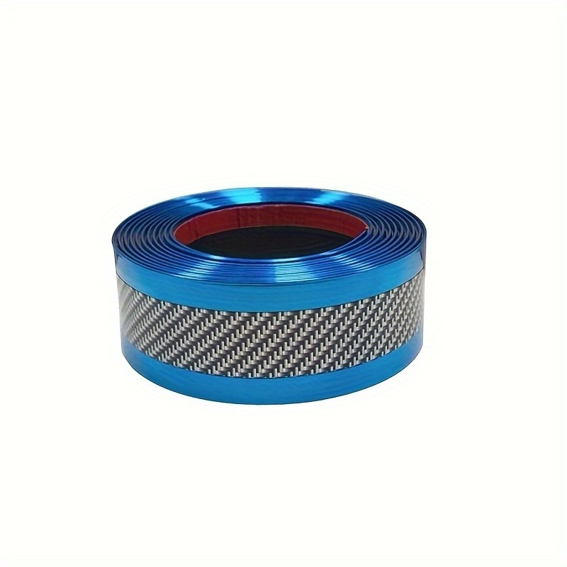 TEMU 2pcs Car Threshold Anti-stepping/scratching Door Decor Bump Sticker 1 Meter