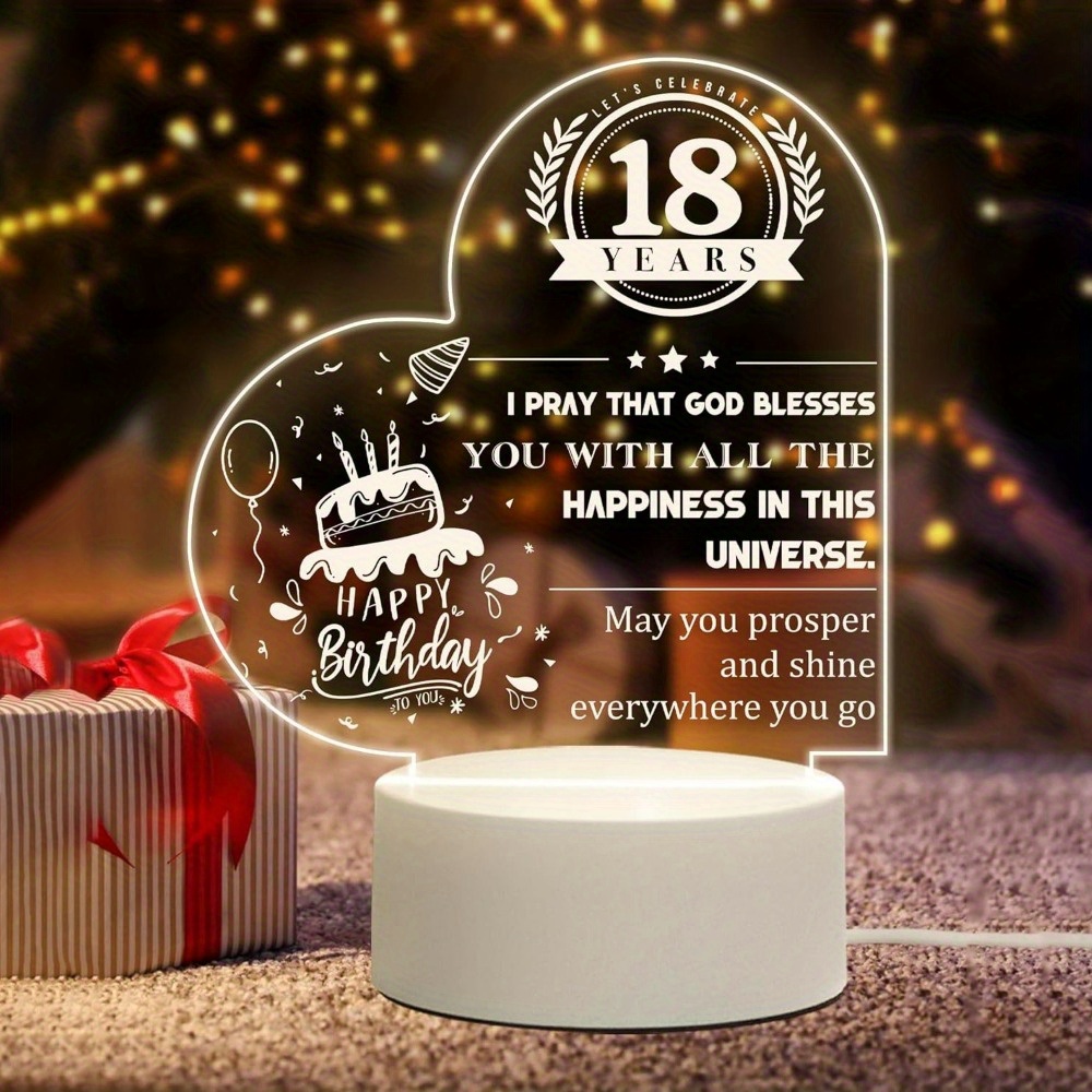 Happy Birthday 18th Birthday Presents For Girls 18th Birthday