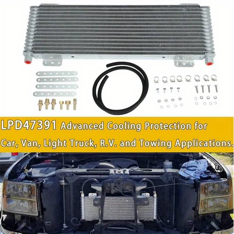 Tru Cool 40K Transmission Cooler – 40,000 LB GVW – LPD47391 – Fits Chevy Silverado 08+