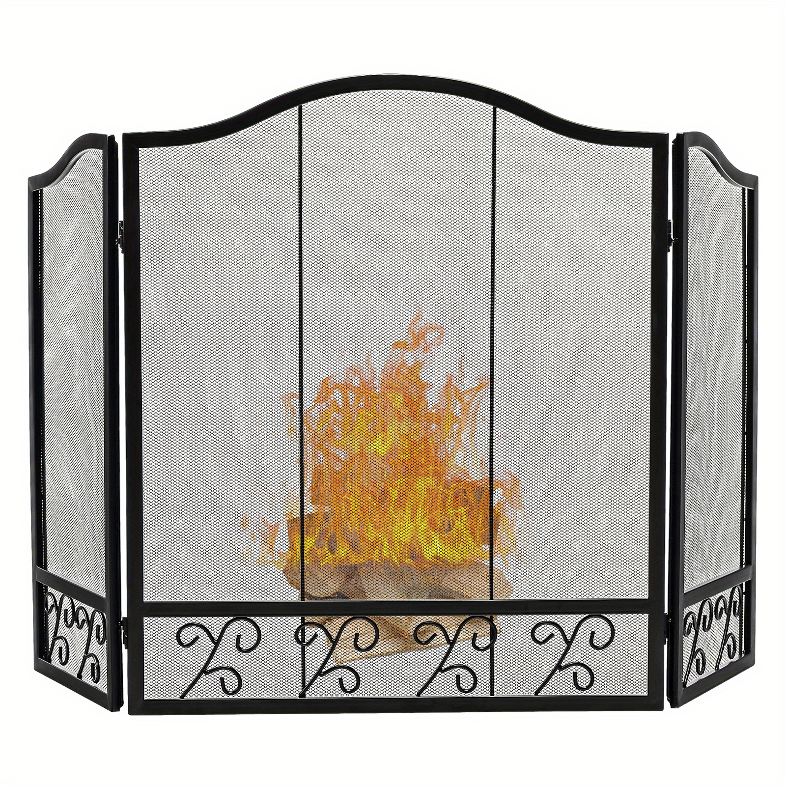 

Lifezeal 3- Fireplace Decor Folded