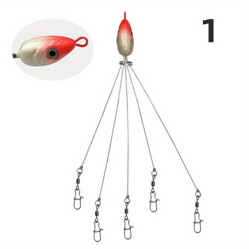 TEMU Swarm Lures - 8" Stainless Steel , For & Angling