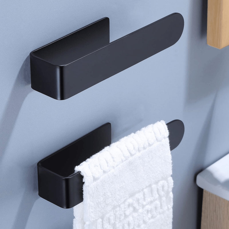 

Premium Stainless Steel Self-adhesive Towel Rack: Wall Mounted, Rustproof, Durable, And Space-saving For Modern Bathrooms