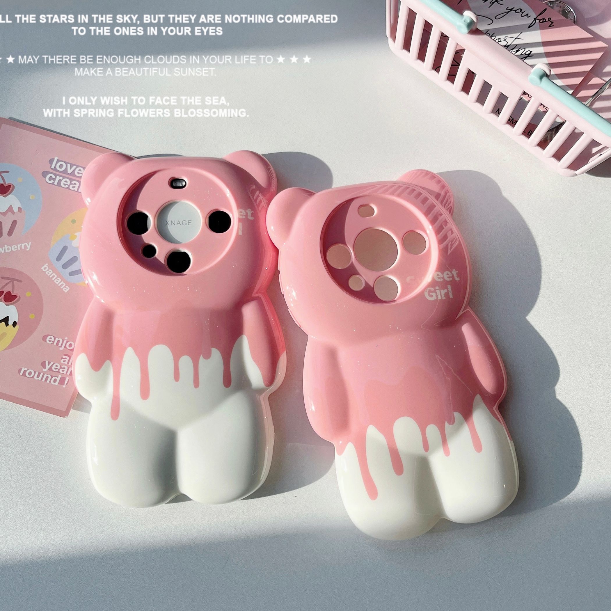 TPU-Hülle mit Eistropfen-Design für Huawei Mate 60 Pro – stoßfeste Schutzhülle mit glänzender Oberfläche_voghion.com