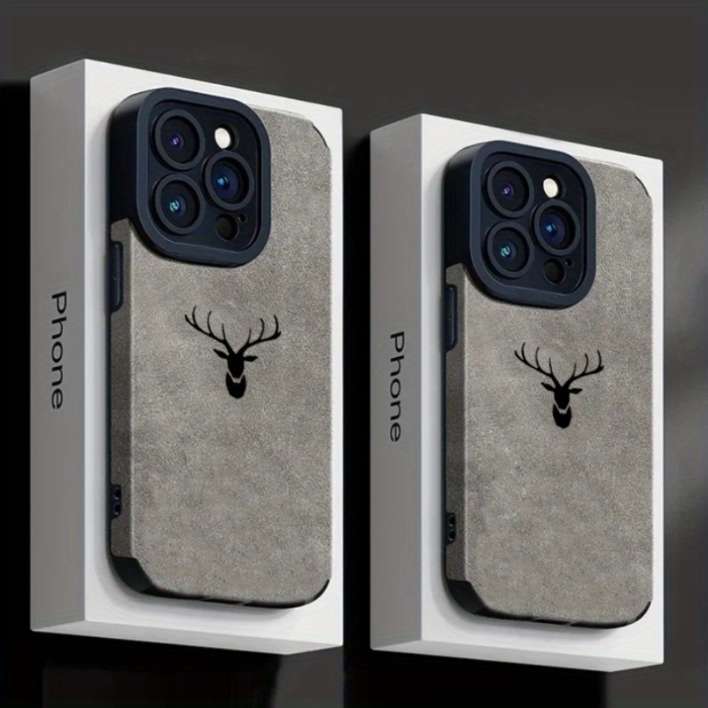 

2024 Premium Head Phone Case - Fur Leather Case - Leather Full Lens Protection Cover & Scratch-resistant & Gift For Iphone Case