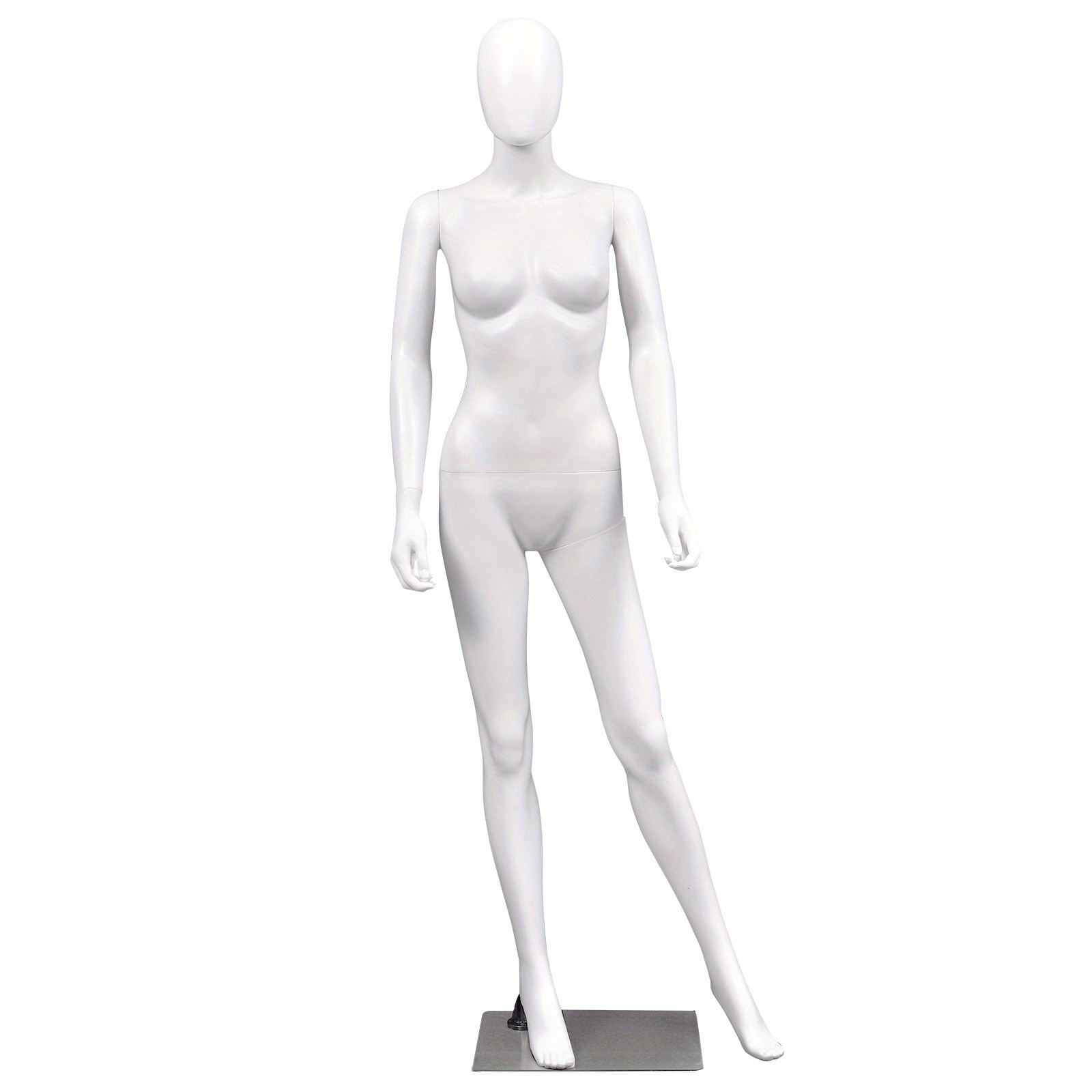 

Lifezeal 5.8 Ft Female Mannequin Plastic Full Body Dress Form Display W/base New