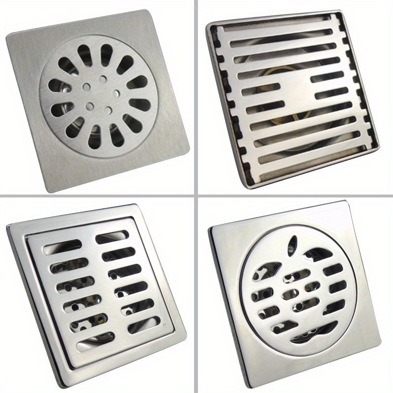 

Odor-proof 304 Stainless Steel Floor Drain - Square, Dn50/dn75 Sizes Available