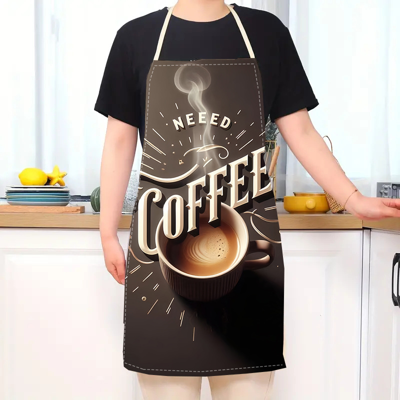 

1pc/creative Waistband Oil-proof And Apron Kitchen Restaurant Cooking Work Decoration Sleeveless Apron Men And Women Universal