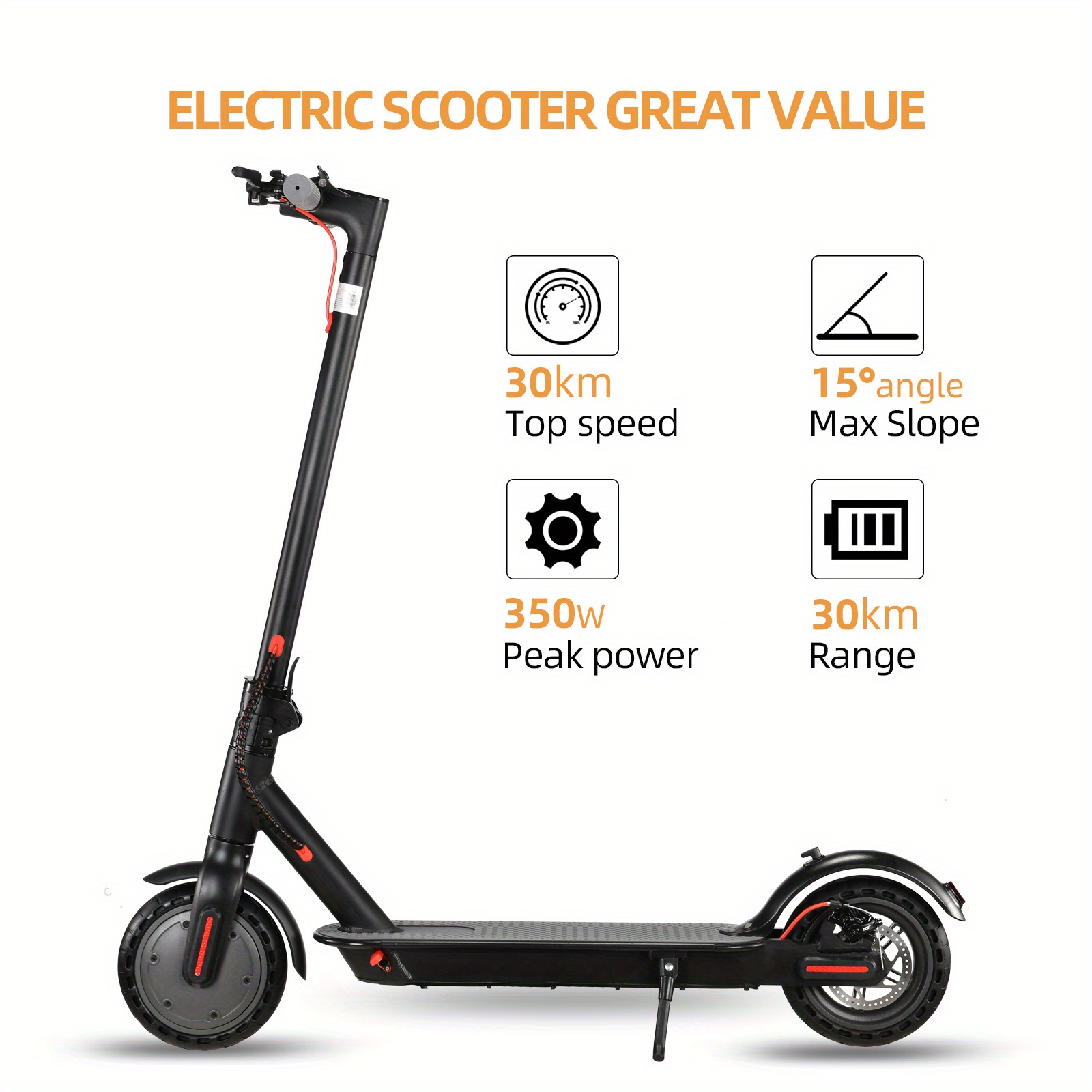 

Electric Scooter. Foldable. Compact And Lightweight. Say Goodbye To Commuting Congestion. Top Speed Of 30km/h. 8.5 Inch Explosion-proof Tires. Respond To Various Ground Conditions