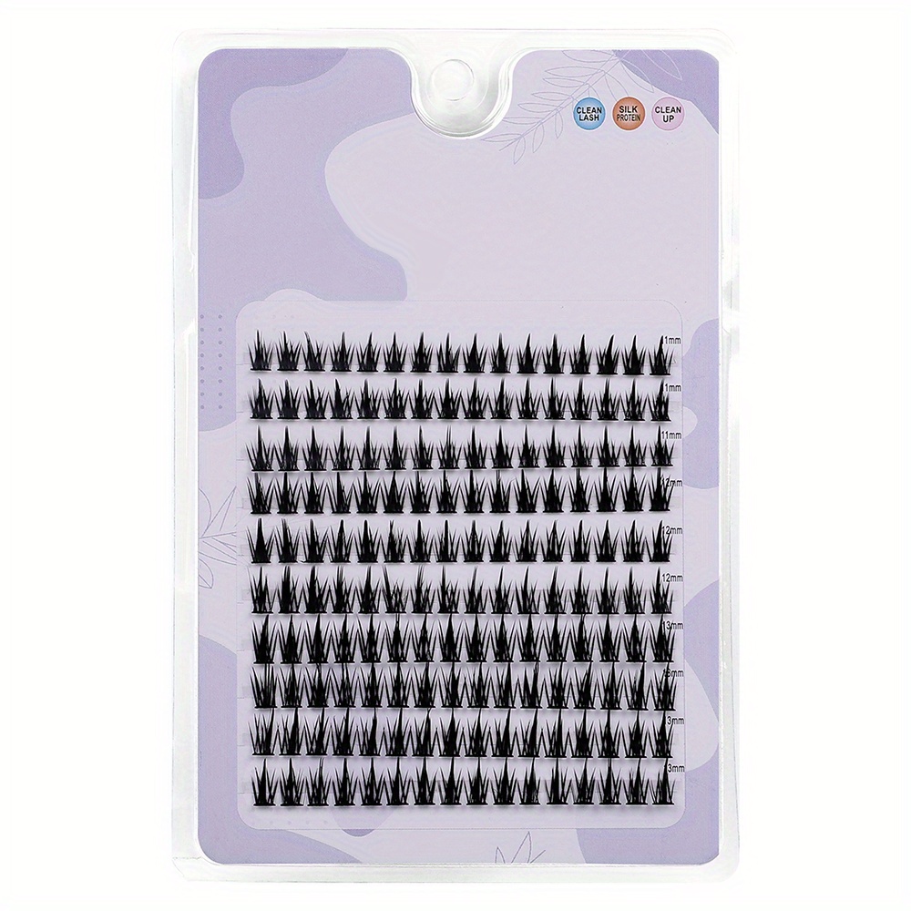 1/ Cluster Eyelashes Fake Eyelashes Cluster Natural Eyelash Extension 3d Individual Eyelashes Cluster