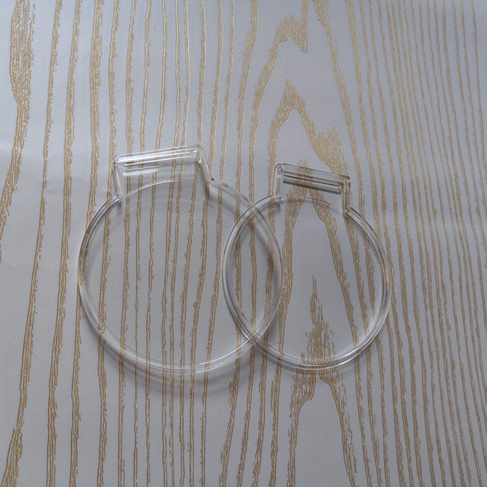 Estuche Protector De Acrílico Transparente Para Monedas De 40 Mm Con Soporte, Ideal Para Coleccionistas De Monedas Y Medallas, Caja De Exhibición Con Soporte Incluido