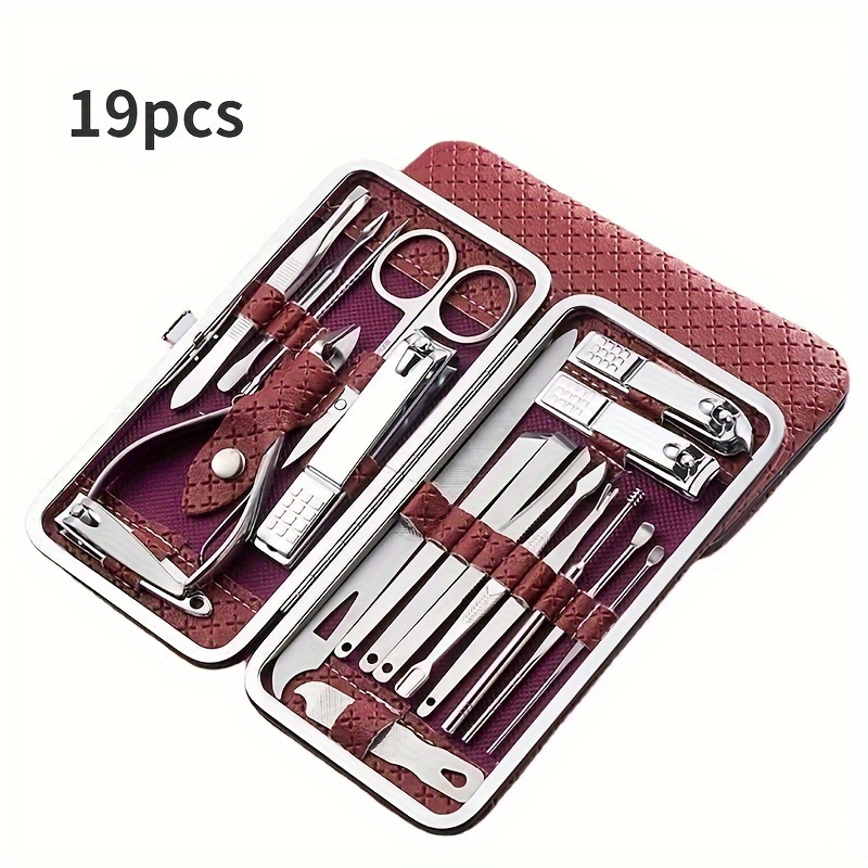 

Pedicure Kit, Clippers Set Portable , Steel For Grooming, Removal, Trimming