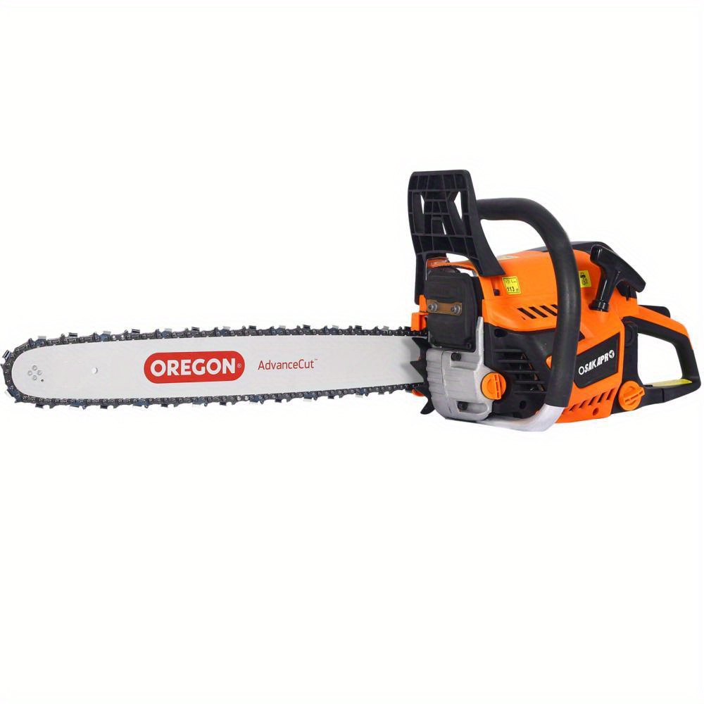 

Chainsaw Gas 20inch, 52cc Chain Saw For Trees, Wood Cutting 2-cycle Epa , Oregon Bar