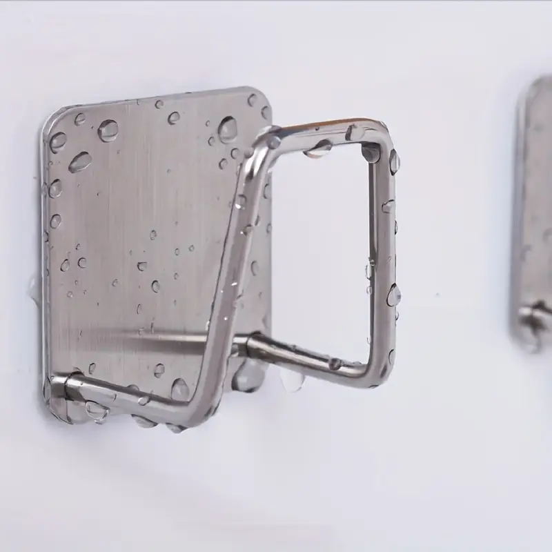 contemporary stainless steel sponge holder for kitchen sink 1pc 2pcs set wall mounted punch free installation sink drain rack for organization and details 6