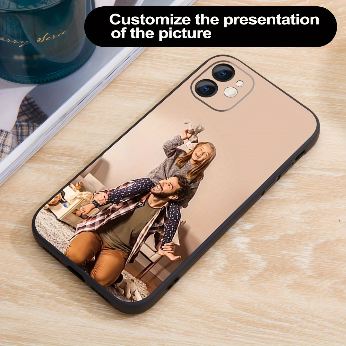

Customized Phone Case Support Image Customization Logo Customization In The Life Of The Picture Phone Case For Iphone15 14 13 12 11 Xs Xr X 7 8mini Plus Promax Se