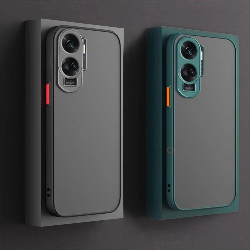 

Honor90 90lite Skin Feel Matte Translucent Hard Case For Huawei 90 Lite 5g 50 70 Silicone Bumper Back Cover Honor70