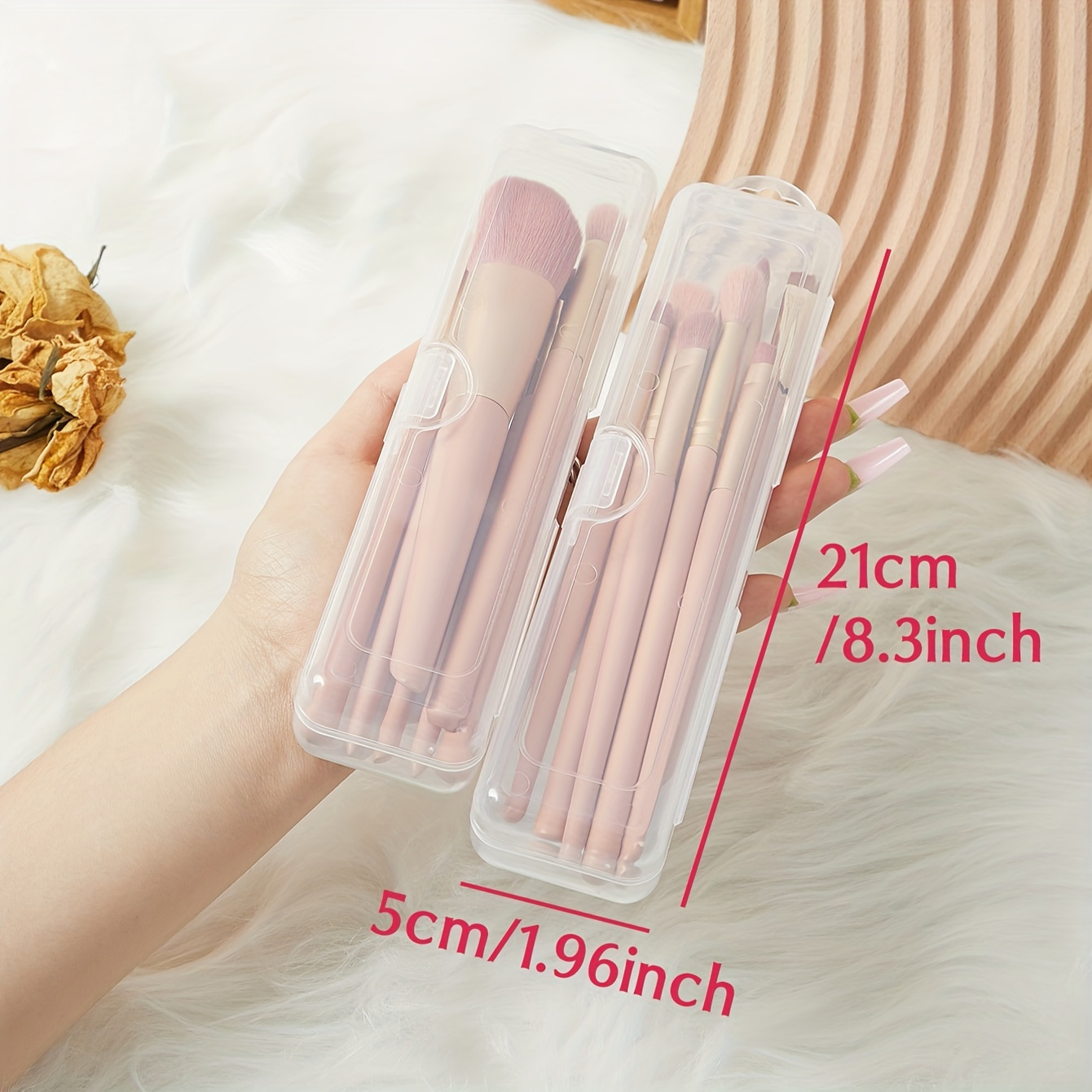 1    portable storage case plastic tension   organizer for cutlery toothbrush makeup brushes flatware and utensils holder for   office and dorm use details 5