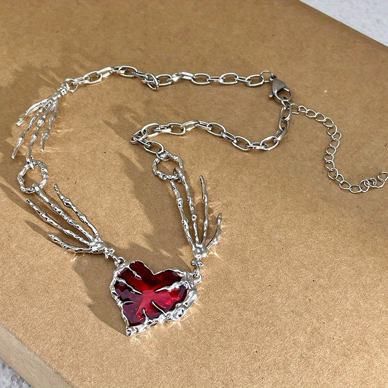 Third movement★韓国 人気★Big Melting Heart String Necklace Third movement☆韓国 人気☆Big Melting Heart String Necklace