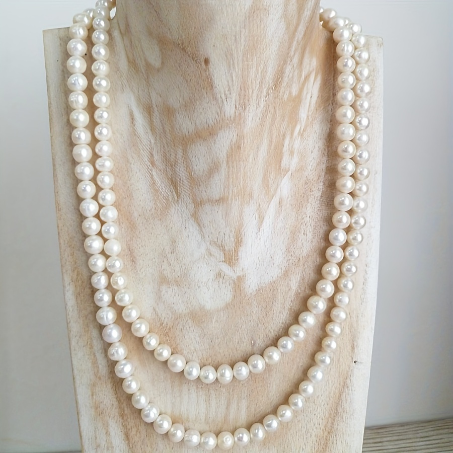 

Elegant Vintage-inspired Shell Pearl Necklace - Perfect For Weddings & Parties, Ideal Gift For Her Jewelry For Women Jewelry Sets For Women