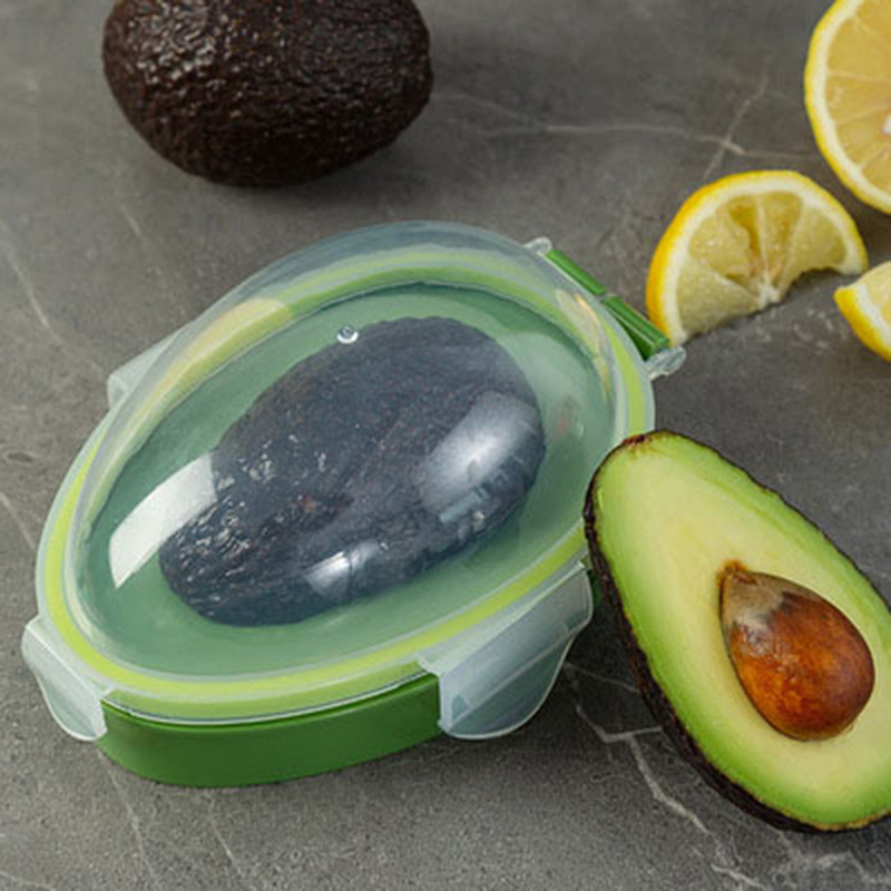 1pc avocado saver kitchen food storage box avocado space saving container vegetable organizer kitchen storage kitchen supplies details 0