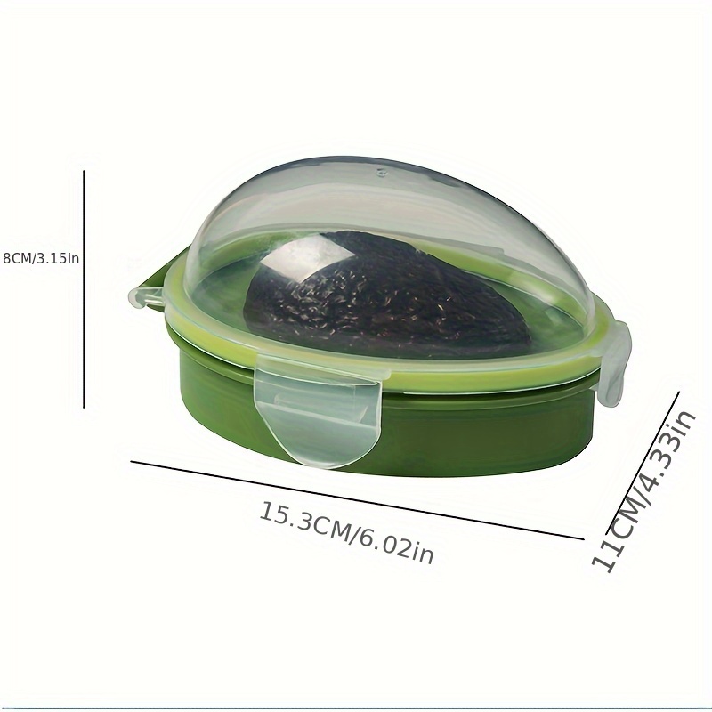 1pc avocado saver kitchen food storage box avocado space saving container vegetable organizer kitchen storage kitchen supplies details 1