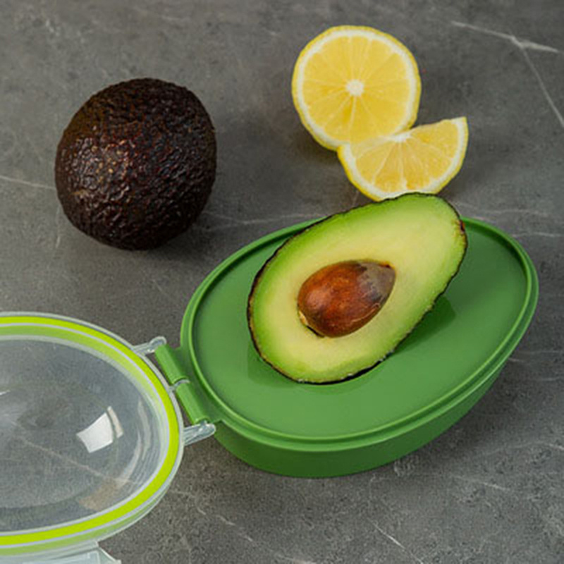 1pc avocado saver kitchen food storage box avocado space saving container vegetable organizer kitchen storage kitchen supplies details 3