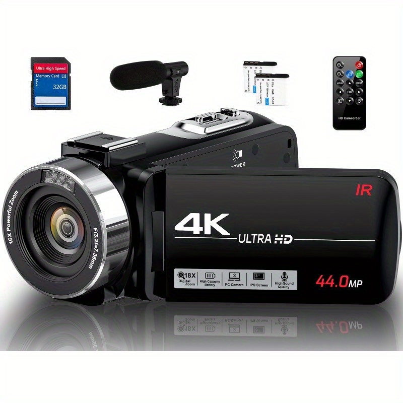 

4k, 44mp 18x 32gb - For !