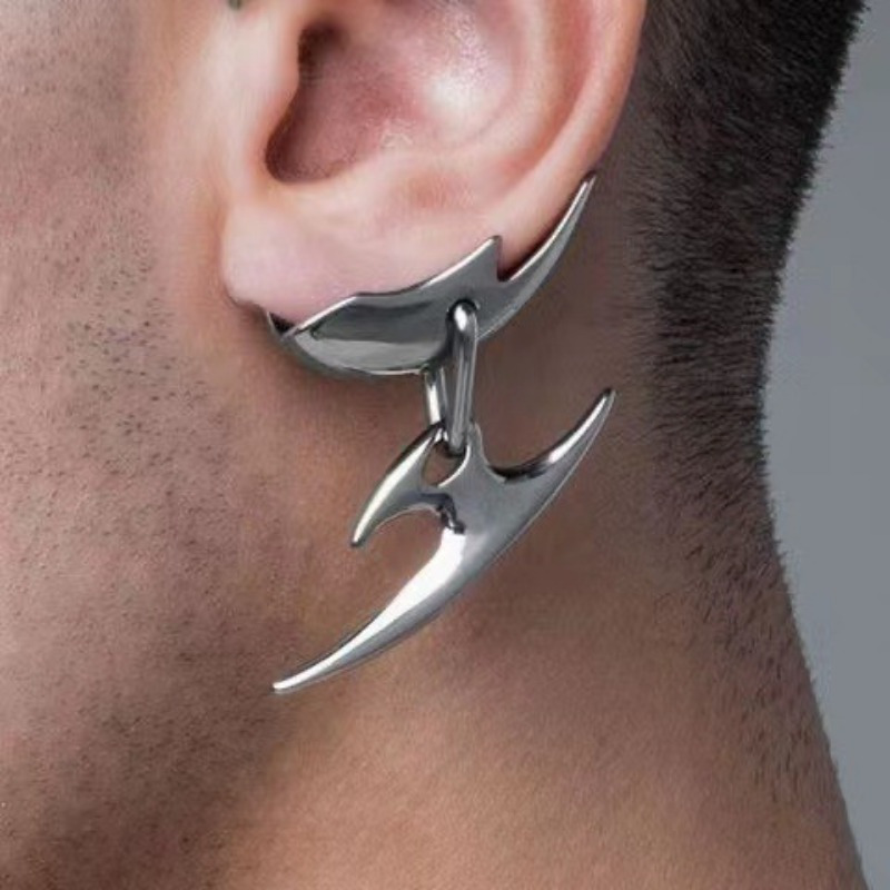 

1pc Mechanical Shaped Ear For Men Jewelry