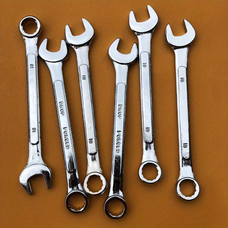 

Steel Combination Wrench Set - 14-piece/25-piece Kit, Double-ended For Automotive Repair & Home Diy, Metal Hand Tools