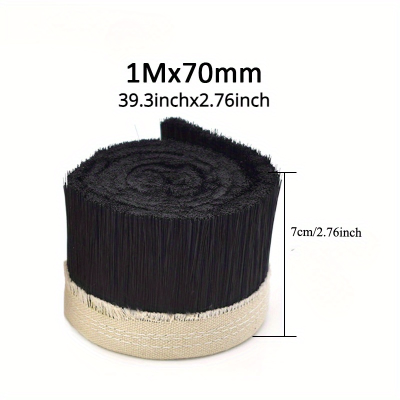 Premium Nylon Dust Cover Brush For Cnc Router - Vacuum Cleaner Accessory, Fits Engraving & Milling Machines, 60mm-90mm Sizes