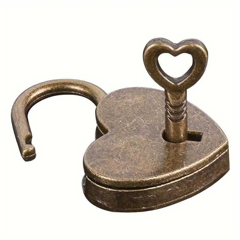 

Creative Vintage Heart Locks, Mini Padlocks, Luggage Key Locks, Wedding Jewelry Box Boxes, Decorative Locks, The Most Affordable Items, Holiday Gifts