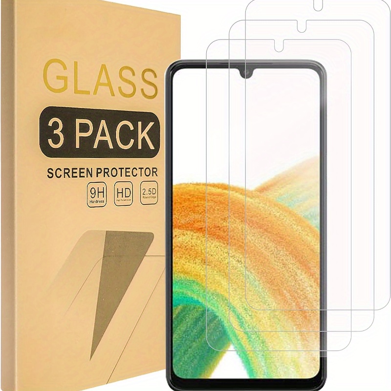 

Tempered Glass Screen Protector For Samsung Galaxy A25 5g: 9h Hardness, Scratch-resistant, And Shockproof