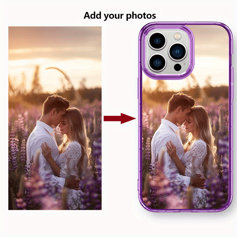 

Diy Custom Phone Cases For Iphone 15 14 13 12 11 Pro Max Xr Xs X 8 7 Plus Se 2020, Personalize Cell Phone Cases With Picture, Phone Case Customized With Photo Of Birthday Couple Family Pets And Dogs