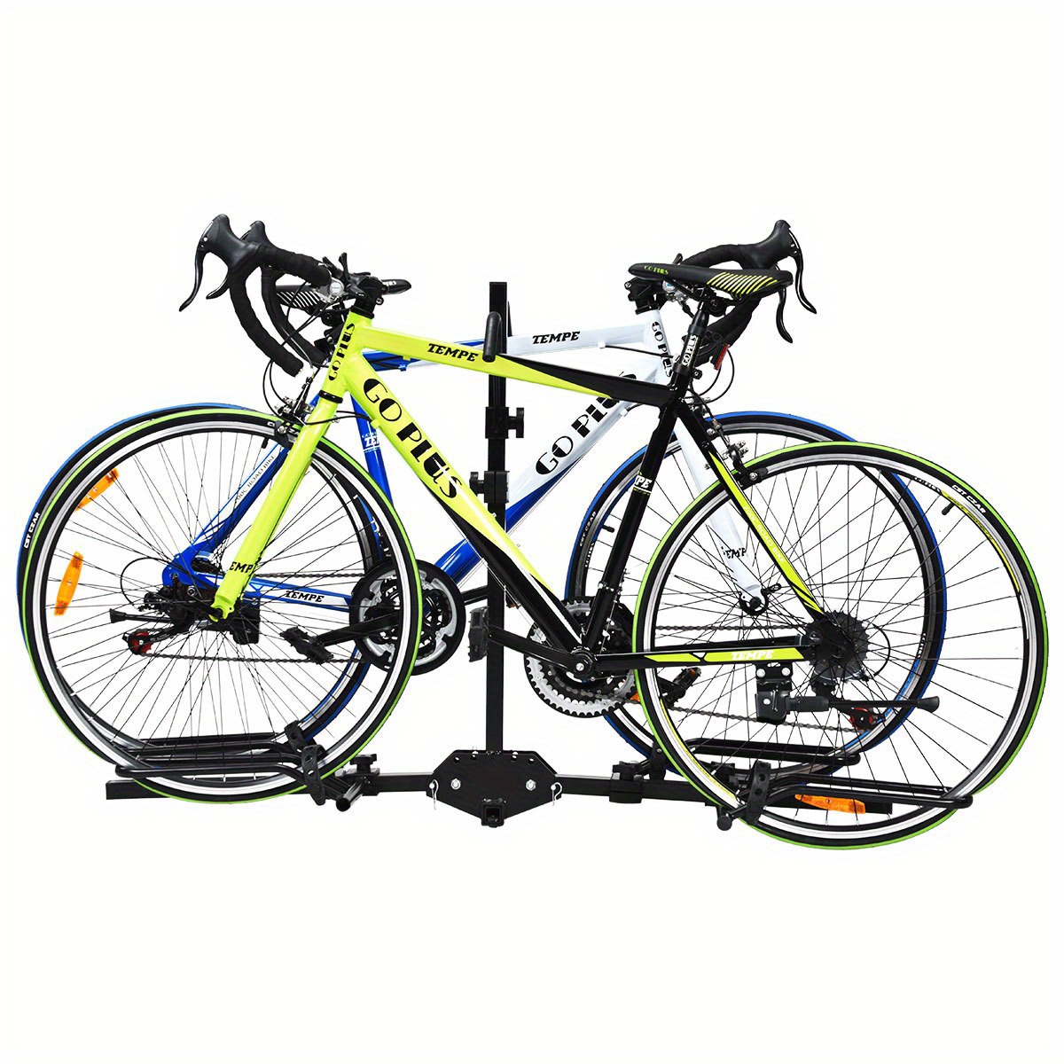 

Lifezeal 2 Bike Carrier Platform Hitch Rack Bicycle Rider Mount Sport Fold Receiver 2