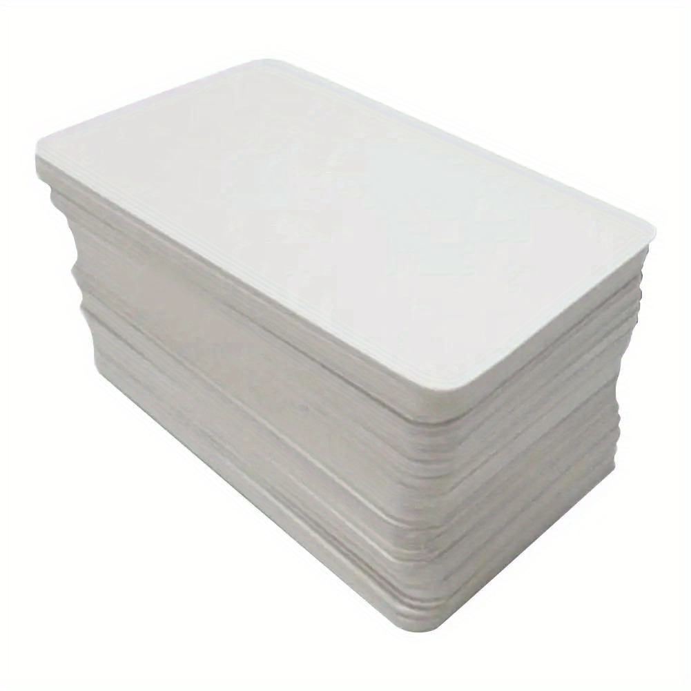 Yoosso Lot de 100 Carte Vierge A6, Cartes Postales Flash Cards Papier