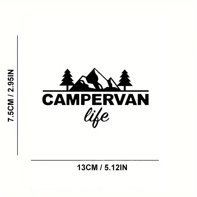 I IDENTIFY AS A CAMPER VAN DECAL LOGO FOR CAR VAN VINYL STICKER DUB I IDENTIFY AS A CAMPER VAN DECAL LOGO FOR CAR VAN VINYL STICKER DUB