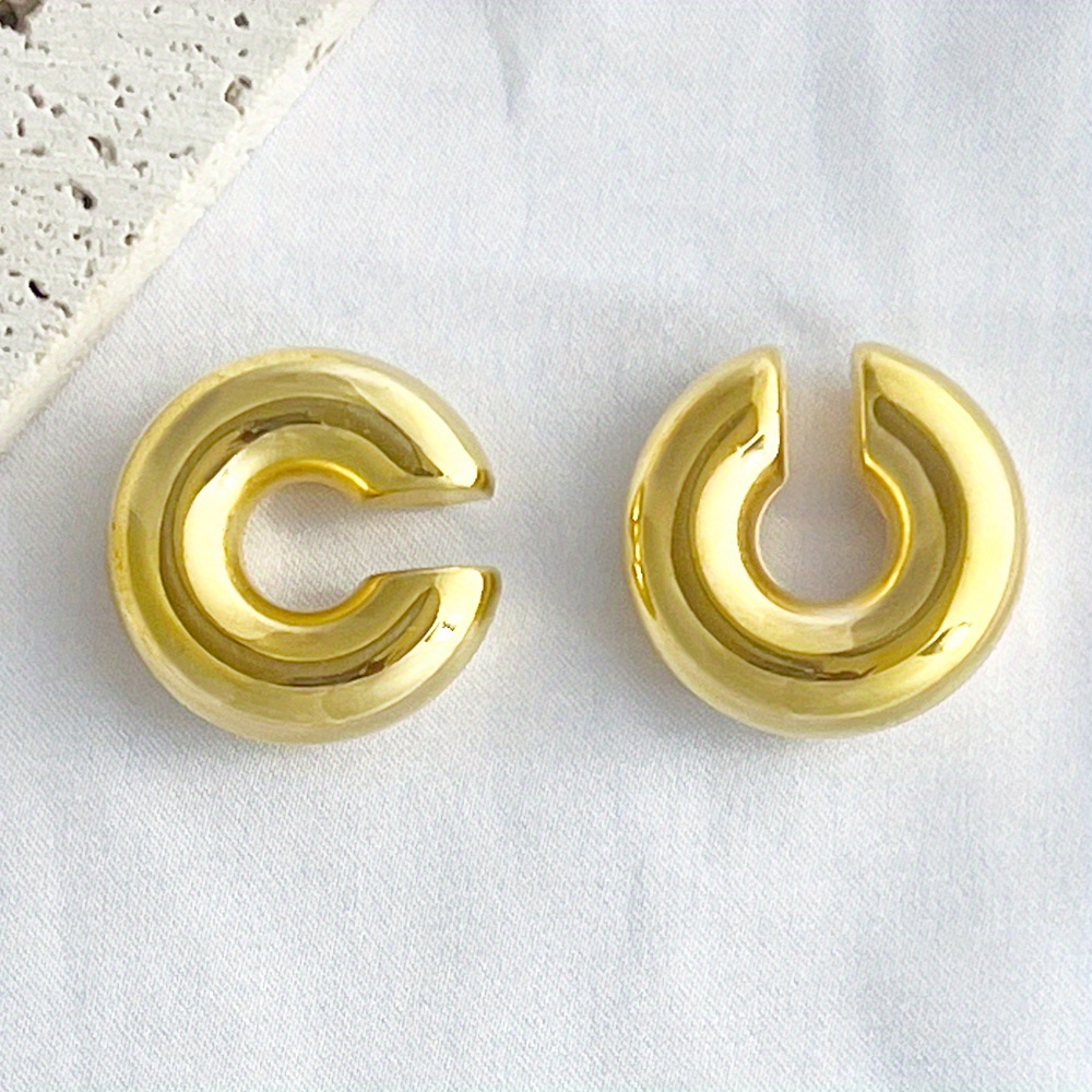 Women's Ear Clip Set Retro Style No Piercing Daily Matching Ear Clip
