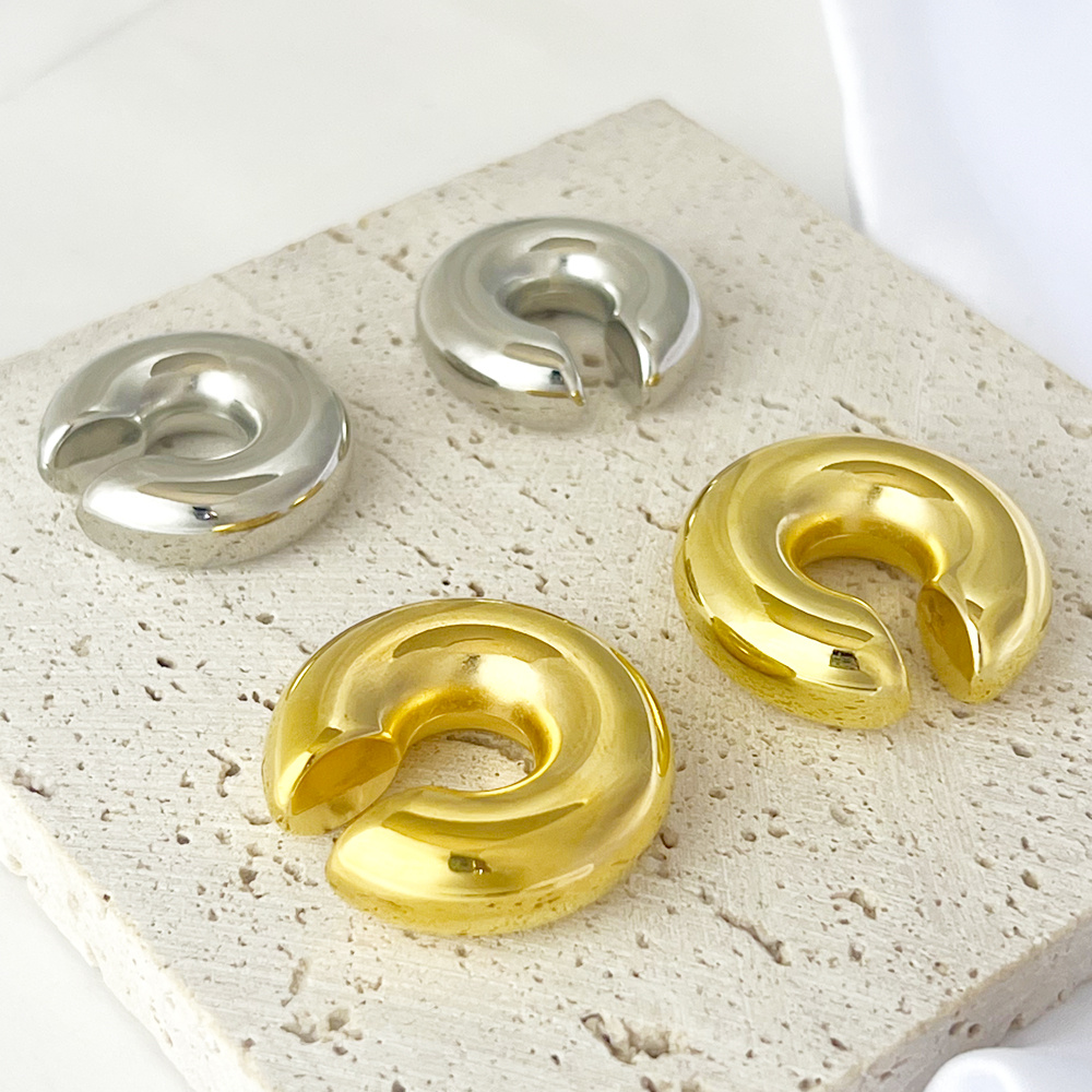 Women's Ear Clip Set Retro Style No Piercing Daily Matching Ear Clip