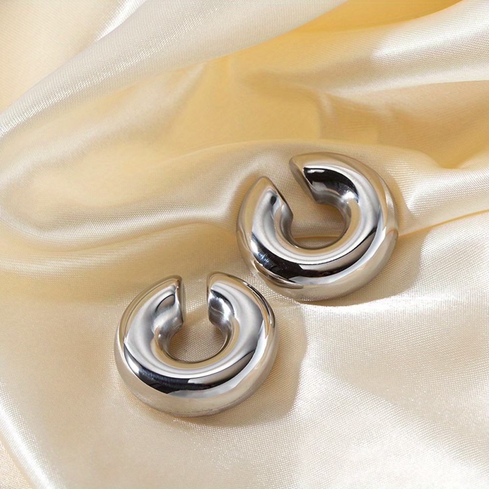 Women's Ear Clip Set Retro Style No Piercing Daily Matching Ear Clip