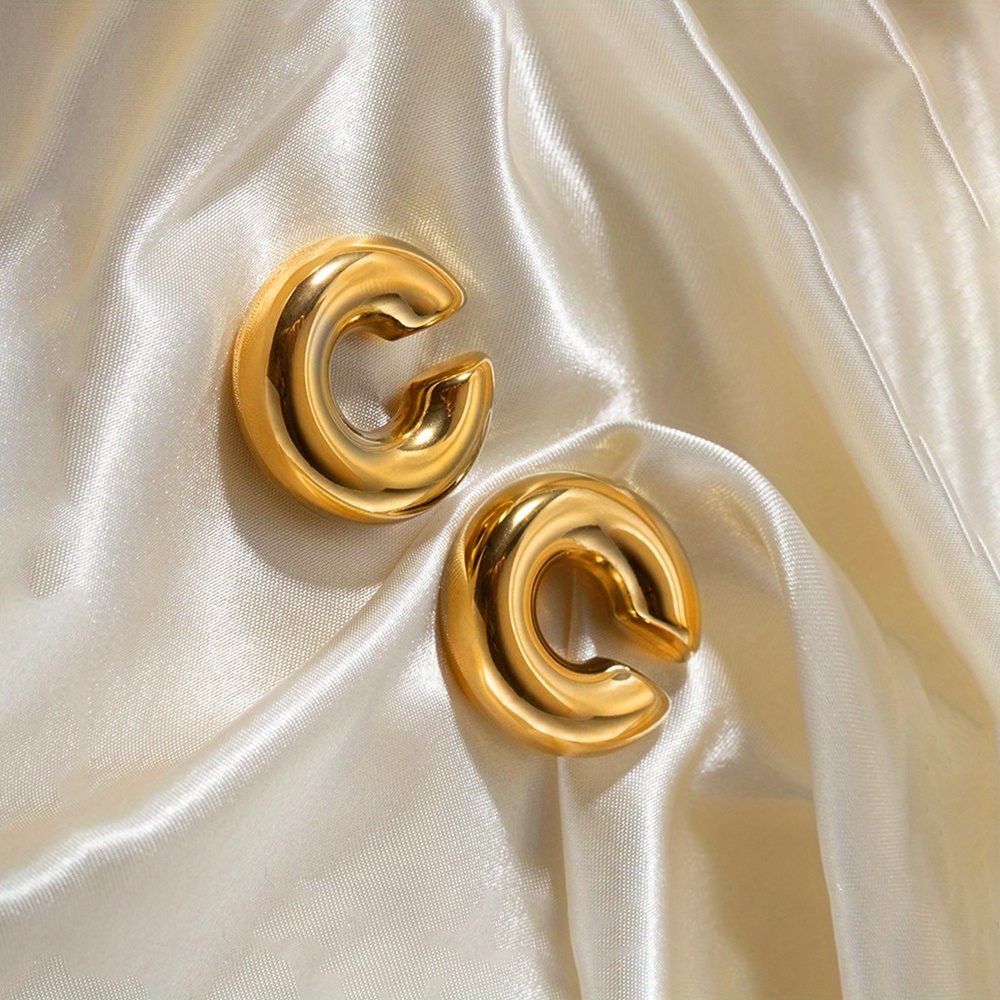 Women's Ear Clip Set Retro Style No Piercing Daily Matching Ear Clip