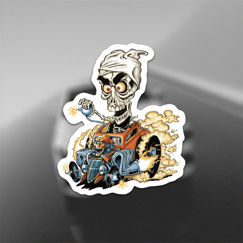 4 PICK & CHOOSE HOT ROD RAT FINK BIKER MOTORCYCLES TOOLS GUNS STICKERS