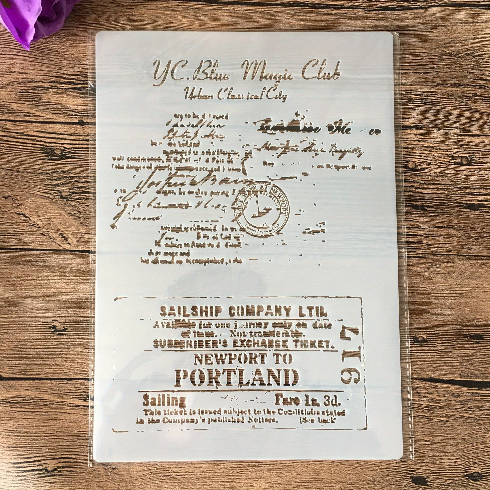 A4 -yourself Stencils For Wall Art, Scrapbooking, Coloring, Embossing, And Decorative Paper Card Templates For Wall Cards