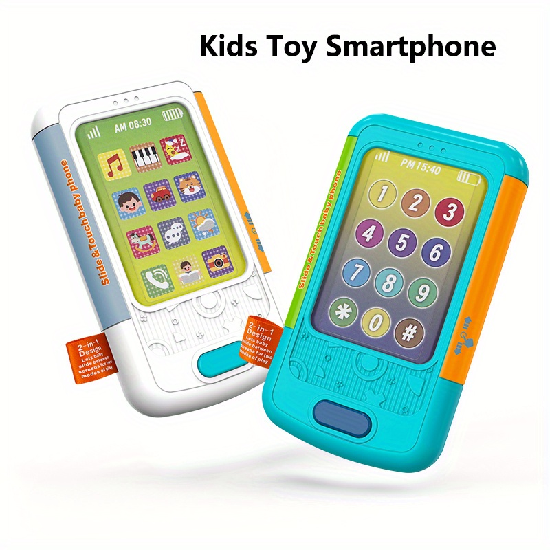

Aotblcer Kids' Smartphone Toy - Educational Touch Screen With & Learning Games, Perfect For Ages 0-3, Ideal Birthday Gift Toy Phone For Kids Toy Phones For Babies