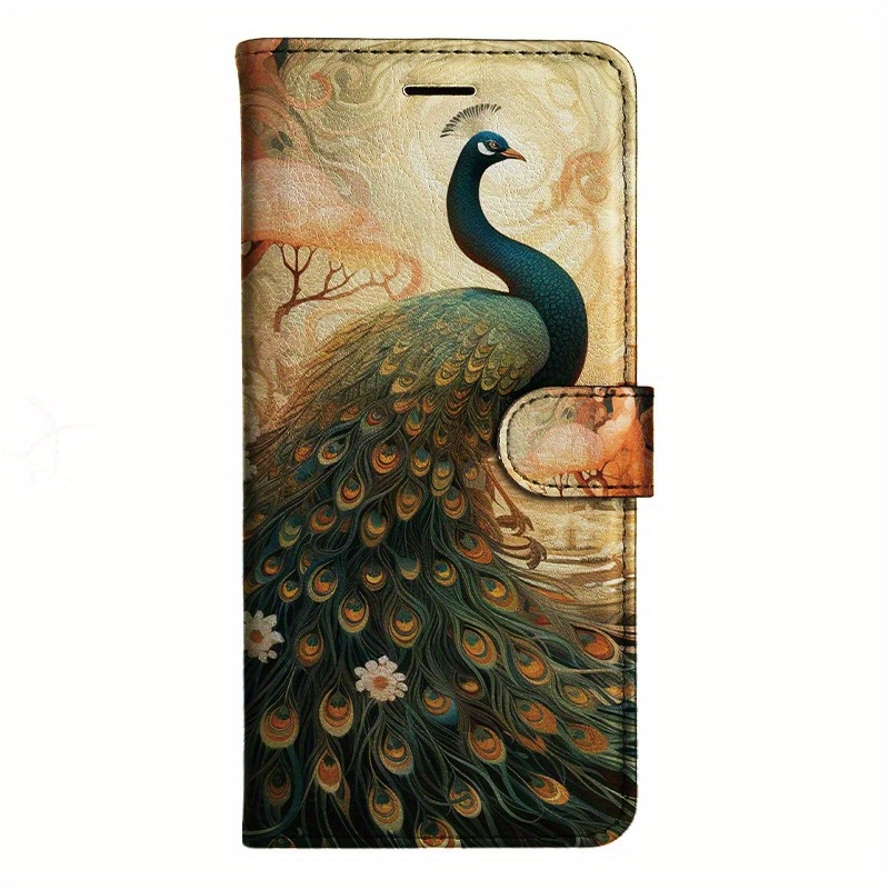 TEMU Phone Case: Pearooster Pu Magnetic Flip Wallet Case With Card Holder Stand For Iphone 5/6/6s/7/8/x/xs/xr/se2 2020/se3 2022/11/12/13/14 Plus Pro